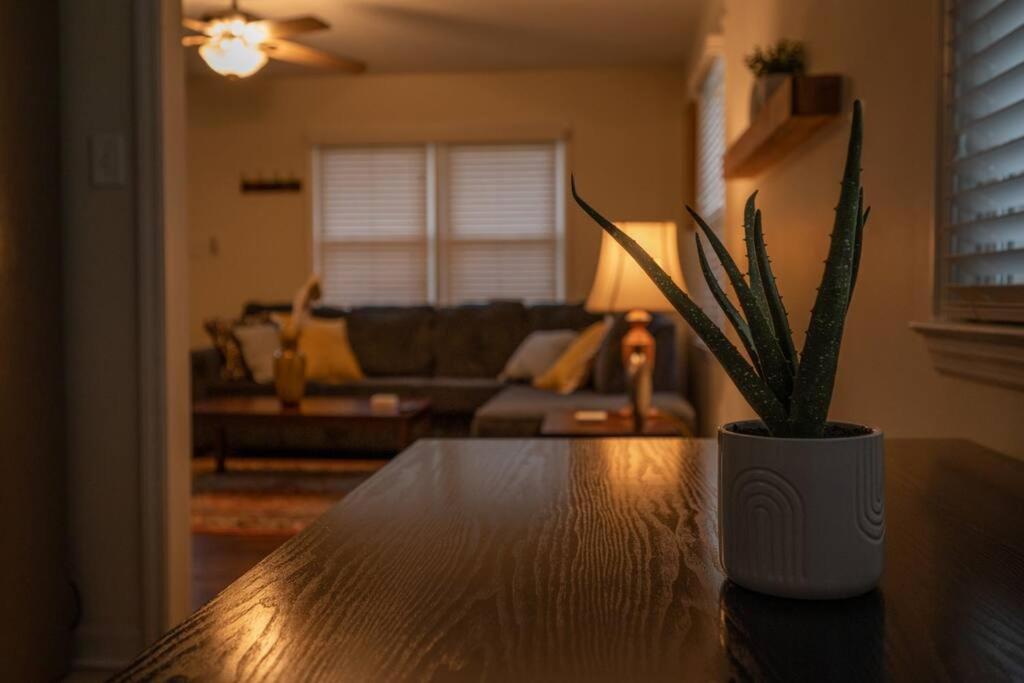 Cozy 3 Bedroom Cottage With Huge Fenced-In Yard ローリー エクステリア 写真